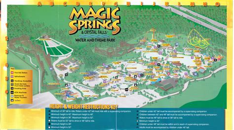 Map of maagic springs